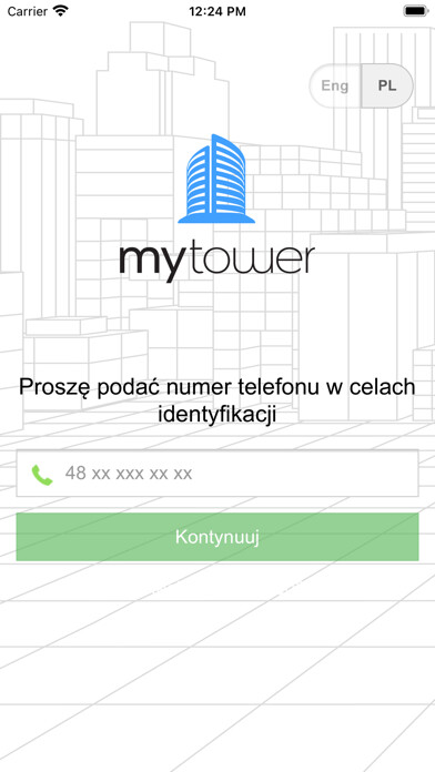 Emulate iPhone app MyTower EU using MyAndroid