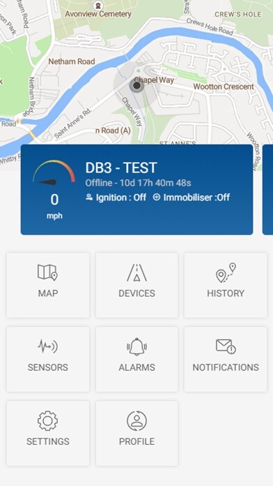 Emulate iPhone app My Tracker Login using MyAndroid