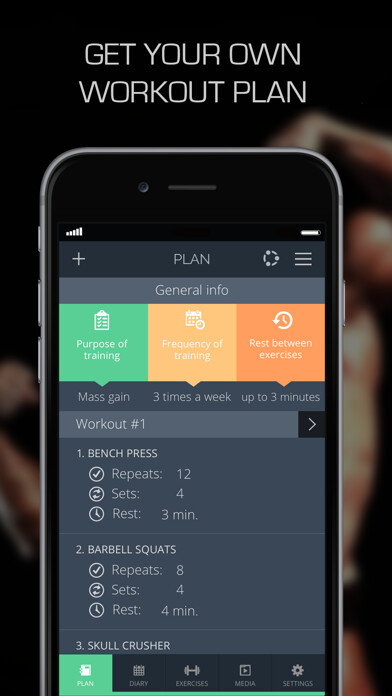 Emulate iPhone app MyTrainer - gym workouts diary using MyAndroid Emulate iPhone app MyTrainer - gym workouts diary using MyAndroid