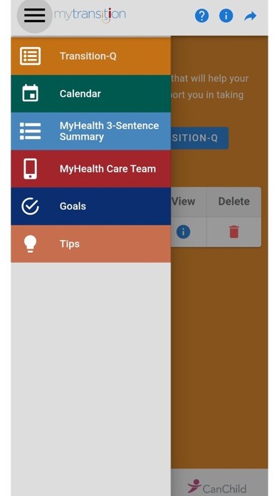 Emulate iPhone app MyTransition App using MyAndroid