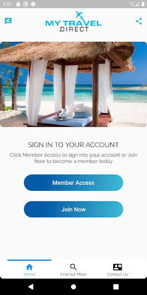 Run android online APK My Travel Direct from MyAndroid or emulate My Travel Direct using MyAndroid