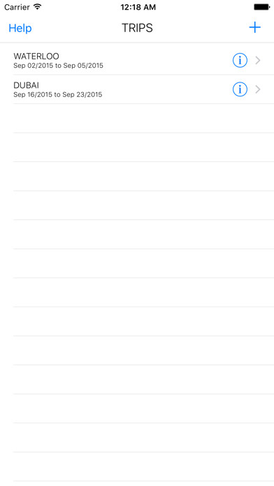 Emulate iPhone app My Travel Expenses using MyAndroid Emulate iPhone app My Travel Expenses using MyAndroid