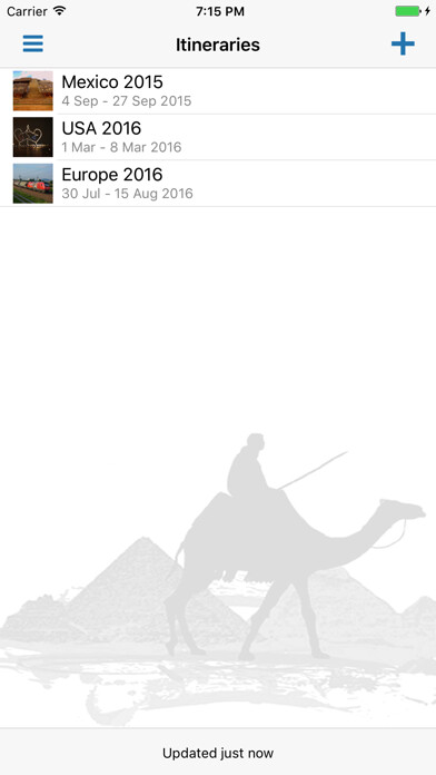 Emulate iPhone app My Travel Plan using MyAndroid