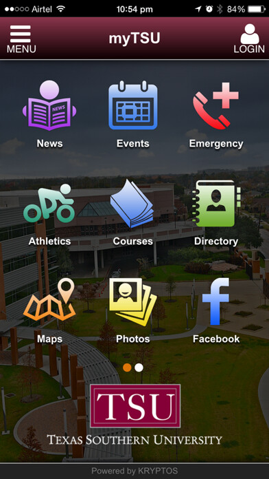 Emulate iPhone app myTSUapp using MyAndroid