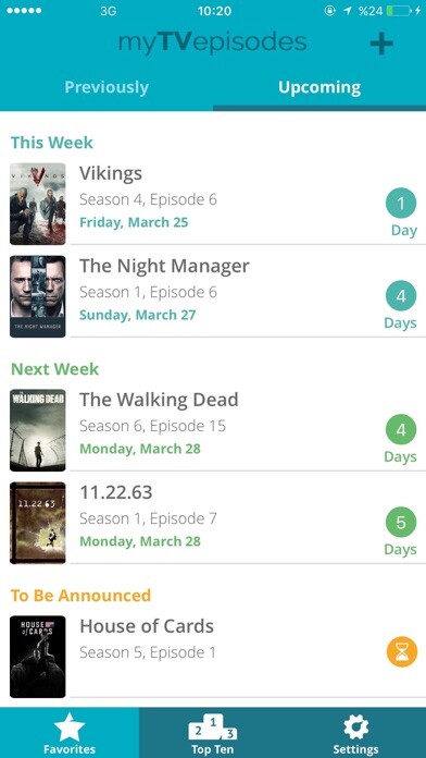 Emulate iPhone app My TV Episodes using MyAndroid Emulate iPhone app My TV Episodes using MyAndroid