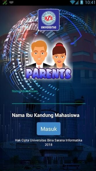 Emulate iPhone app MyUBSI Parent using MyAndroid