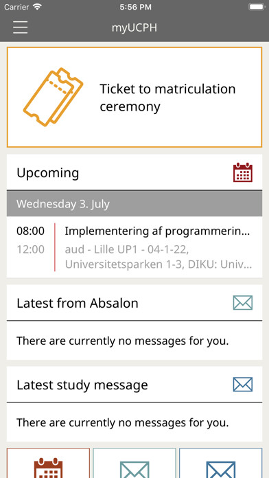 Run android online APK myUCPH from MyAndroid or emulate myUCPH using MyAndroid