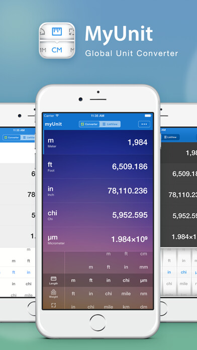Emulate iPhone app myUnit · Global Unit Converter using MyAndroid Emulate iPhone app myUnit · Global Unit Converter using MyAndroid