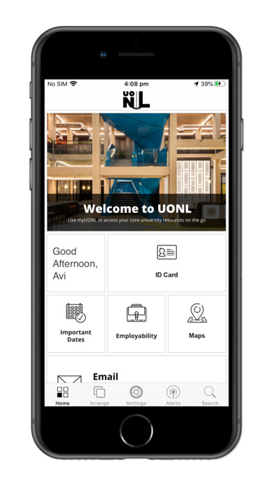 Emulate iPhone app myUONL using MyAndroid Emulate iPhone app myUONL using MyAndroid