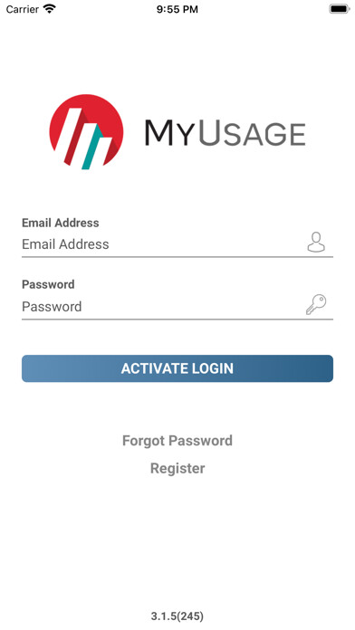 Emulate iPhone app MyUsage Mobile using MyAndroid
