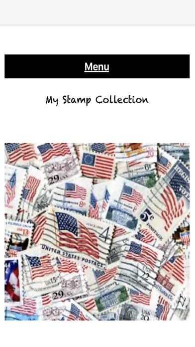 Emulate iPhone app My Valuable Stamp Collection using MyAndroid