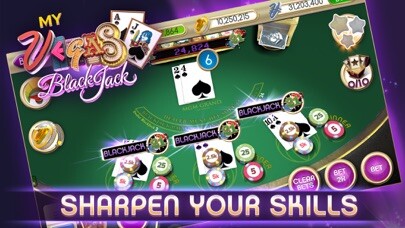 Emulate iPhone app myVEGAS Blackjack – Casino using MyAndroid
