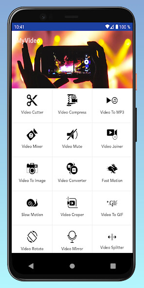 Run android online APK My Video Editor from MyAndroid or emulate My Video Editor using MyAndroid
