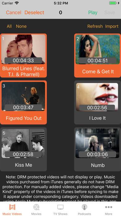 Emulate iPhone app My Video Playlist using MyAndroid Emulate iPhone app My Video Playlist using MyAndroid