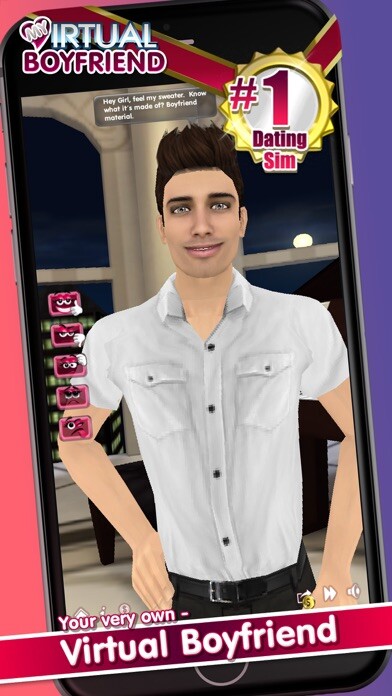 Emulate iPhone app My Virtual Boyfriend - One True Love using MyAndroid Emulate iPhone app My Virtual Boyfriend - One True Love using MyAndroid