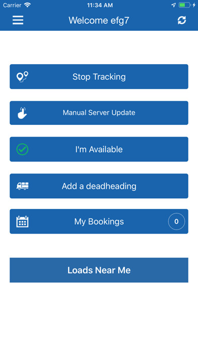 Emulate iPhone app My Virtual Fleet using MyAndroid