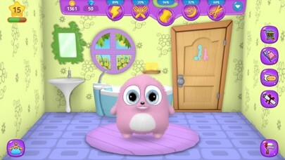 Emulate iPhone app My Virtual Pet Bobbie using MyAndroid