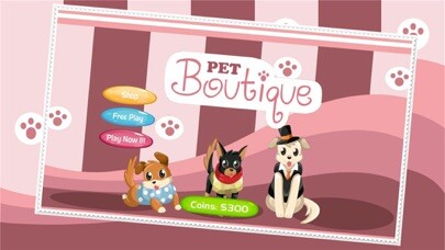 Emulate iPhone app My Virtual Pet Boutique Little Shop using MyAndroid