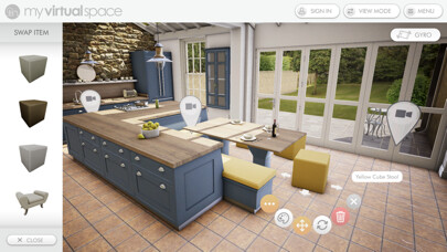 Emulate iPhone app My Virtual Space using MyAndroid
