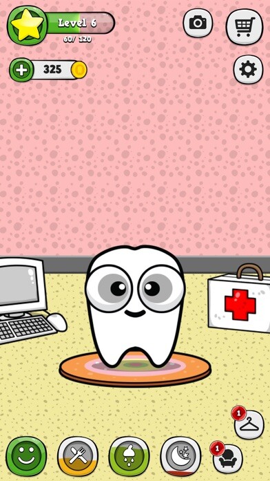 Emulate iPhone app My Virtual Tooth - Virtual Pet using MyAndroid Emulate iPhone app My Virtual Tooth - Virtual Pet using MyAndroid