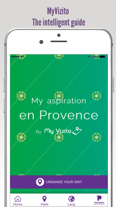 Emulate iPhone app MyVizito Provence using MyAndroid