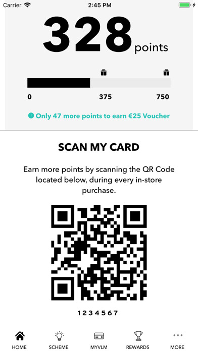 Emulate iPhone app myVLM Card using MyAndroid