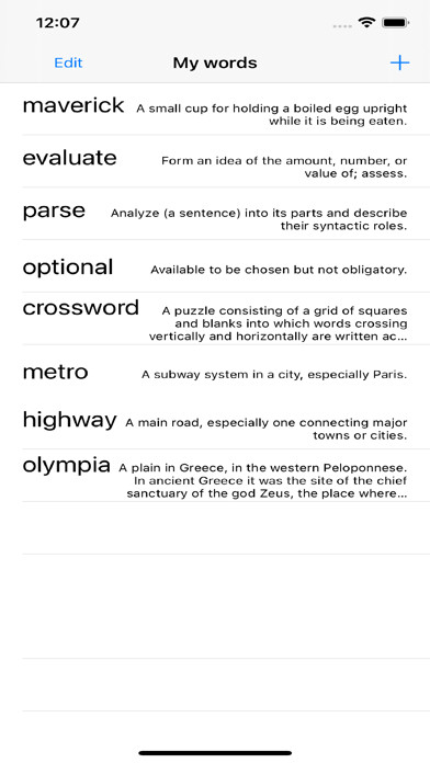 Emulate iPhone app My Vocabulary Notebook using MyAndroid Emulate iPhone app My Vocabulary Notebook using MyAndroid