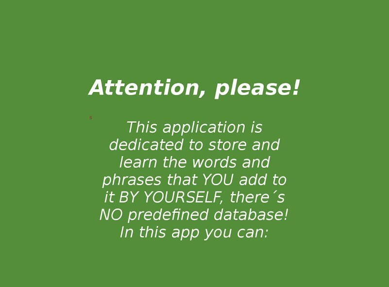 Run android online APK My Vocabulary (Store And Learn Your Words) from MyAndroid or emulate My Vocabulary (Store And Learn Your Words) using MyAndroid