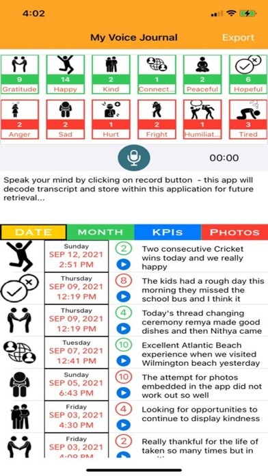 Emulate iPhone app My Voice Journal using MyAndroid Emulate iPhone app My Voice Journal using MyAndroid