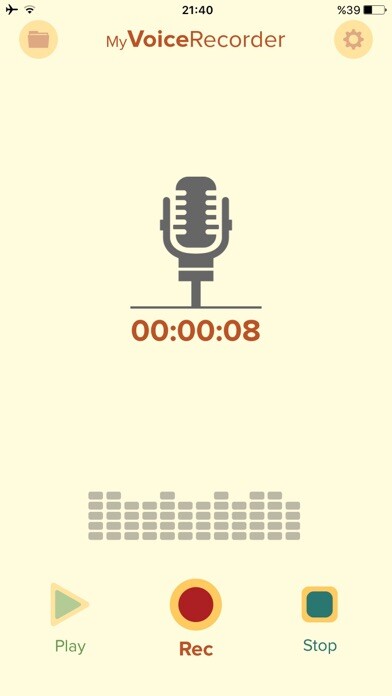 Emulate iPhone app My Voice Recorder using MyAndroid Emulate iPhone app My Voice Recorder using MyAndroid