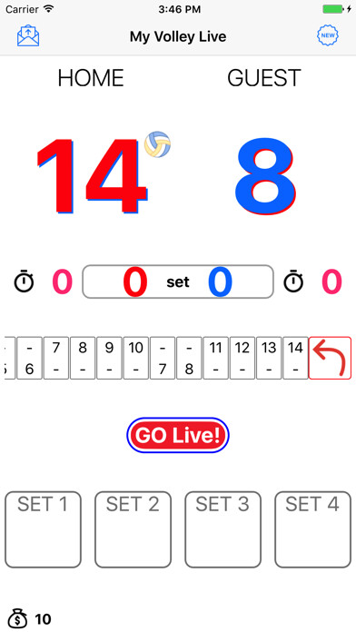 Emulate iPhone app My Volley Live using MyAndroid