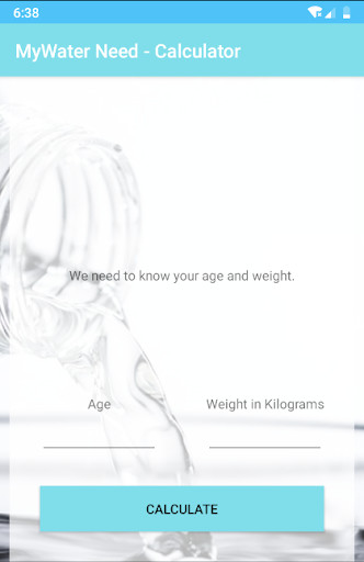 Run android online APK MyWater Need - Calculator from MyAndroid or emulate MyWater Need - Calculator using MyAndroid