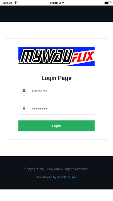 Emulate iPhone app MyWau Flix using MyAndroid