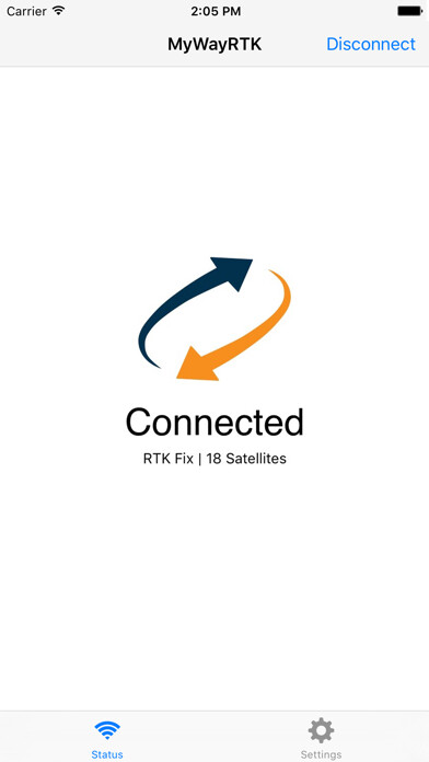 Run android online APK MyWay RTK NTRIP from MyAndroid or emulate MyWay RTK NTRIP using MyAndroid