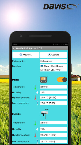 Emulate Android APK My WeatherLink App Emulate Android APK My WeatherLink App