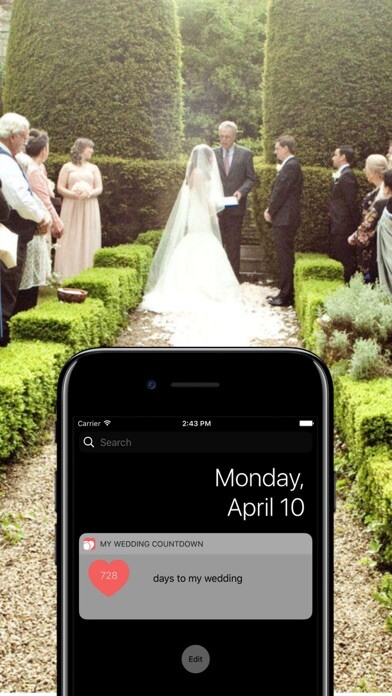 Emulate iPhone app My Wedding countdown (my day) using MyAndroid Emulate iPhone app My Wedding countdown (my day) using MyAndroid