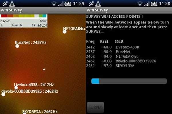 Emulate Android APK MyWiFi Survey Emulate Android APK MyWiFi Survey