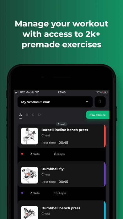 Emulate iPhone app My Workout Plan Daily Tracker using MyAndroid Emulate iPhone app My Workout Plan Daily Tracker using MyAndroid