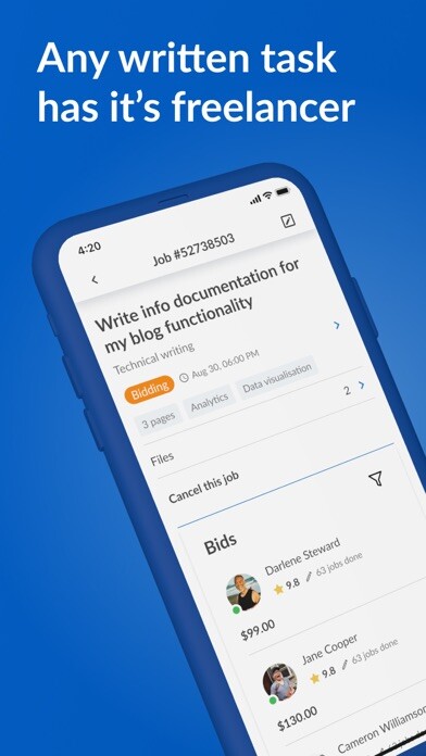 Emulate iPhone app MyWriter — Freelance Writers using MyAndroid Emulate iPhone app MyWriter — Freelance Writers using MyAndroid