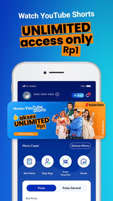 Emulate iPhone app myXL–Cek Kuota & Beli Paket XL using MyAndroid Emulate iPhone app myXL–Cek Kuota & Beli Paket XL using MyAndroid