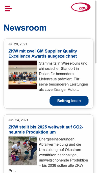 Emulate iPhone app myZKW News using MyAndroid Emulate iPhone app myZKW News using MyAndroid
