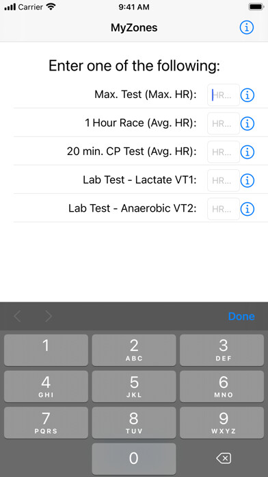 Emulate iPhone app MyZones - HR Zone Calculator using MyAndroid Emulate iPhone app MyZones - HR Zone Calculator using MyAndroid