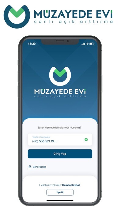 Emulate iPhone app Müzayede Evi using MyAndroid Emulate iPhone app Müzayede Evi using MyAndroid