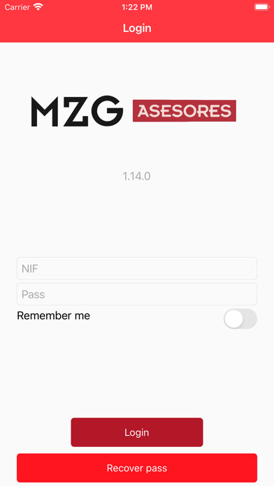Emulate iPhone app MZG Asesores using MyAndroid Emulate iPhone app MZG Asesores using MyAndroid