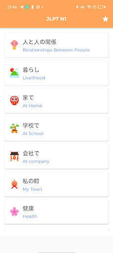 Run android online APK N1 Kotoba JLPT from MyAndroid or emulate N1 Kotoba JLPT using MyAndroid