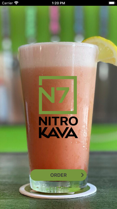 Emulate iPhone app N7 Nitro Kava Bar using MyAndroid