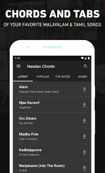 Run android online APK Naadan Chords: Guitar Chords  Tabs from MyAndroid or emulate Naadan Chords: Guitar Chords  Tabs using MyAndroid