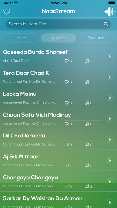 Emulate iPhone app Naat Stream using MyAndroid Emulate iPhone app Naat Stream using MyAndroid