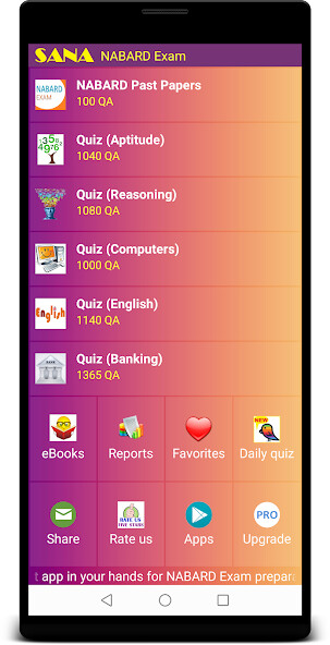 Run android online APK NABARD Exam  Prep from MyAndroid or emulate NABARD Exam  Prep using MyAndroid