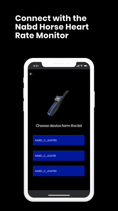 Emulate iPhone app Nabd Equine Heart Rate Monitor using MyAndroid Emulate iPhone app Nabd Equine Heart Rate Monitor using MyAndroid
